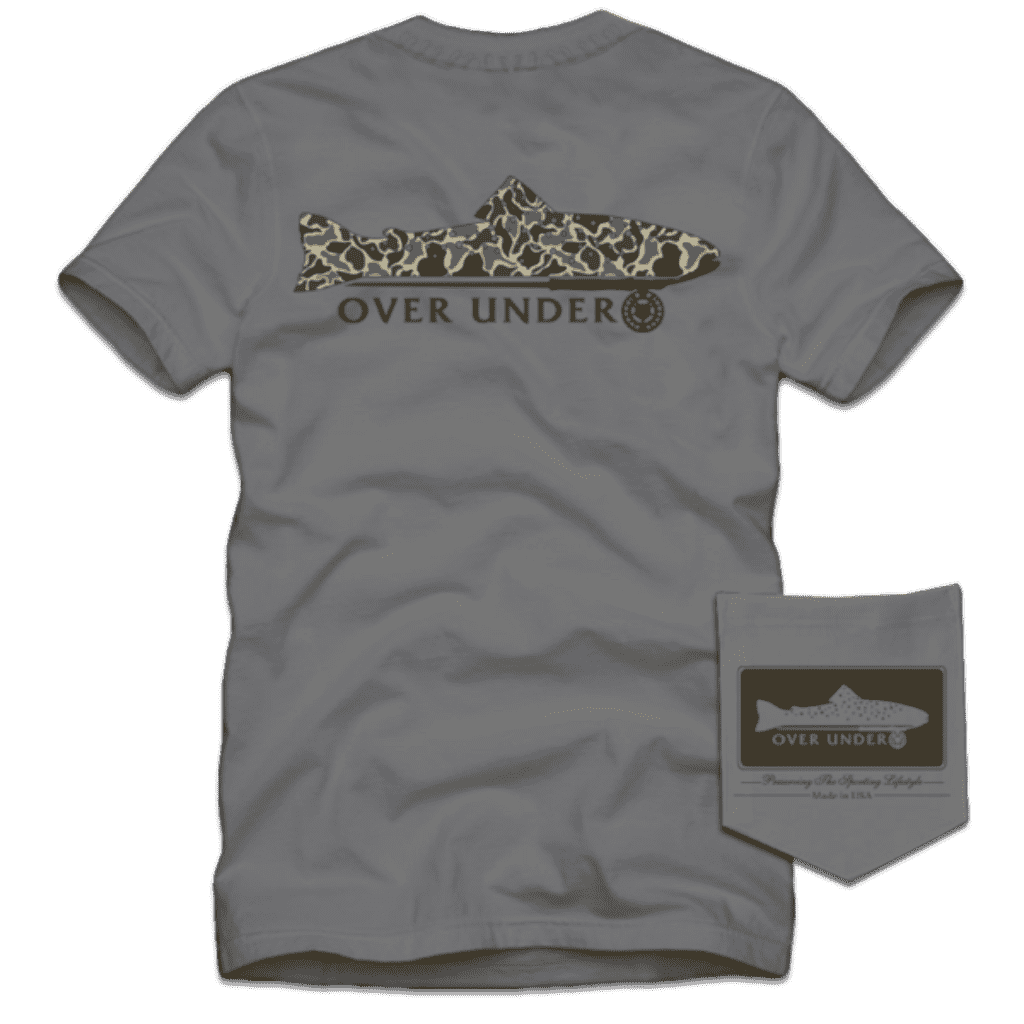 Old School Trout Tee by Over Under Clothing - Country Club Prep