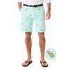 Stretch Twill Cisco Short with Embroidered Golf Clubs & Bag by Castaway Clothing - Country Club Prep