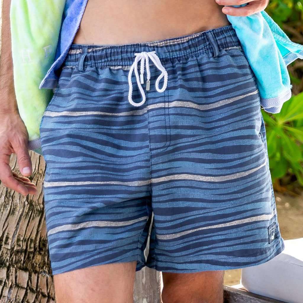 SEAWASH™ Shoals Swim Trunk - Waves by Southern Marsh - Country Club Prep
