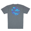 Rayz'd and Confused Simple Pocket Tee in Grey by Waters Bluff - Country Club Prep