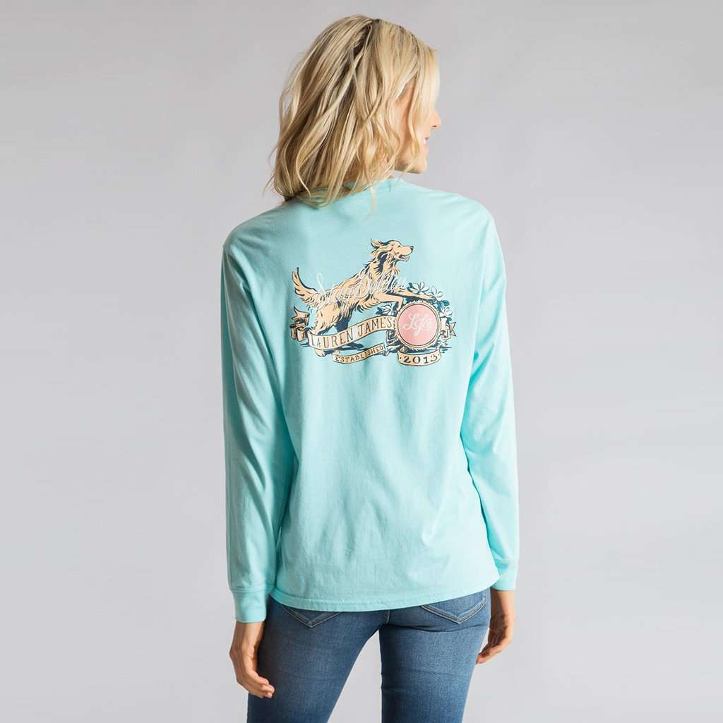 Stay Golden Long Sleeve Tee by Lauren James - Country Club Prep