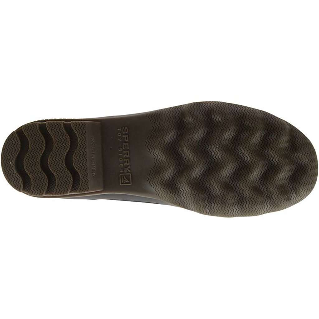 Sperry Men's Avenue Duck Boot in Black & Amaretto â Country Club Prep