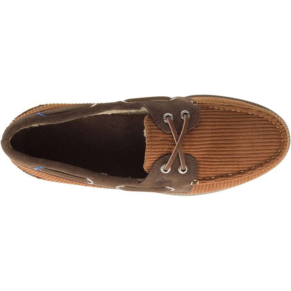 Men's Authentic Original Plush Corduroy Boat Shoe by Sperry - Country Club Prep