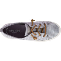 Women's Crest Vibe Chambray Stripe Sneaker by Sperry - Country Club Prep