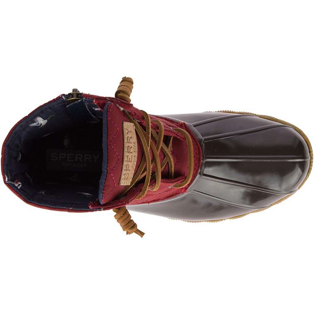 Sperry Women's Saltwater Quilted Chevron Duck Boot | Free Shipping â Country Club Prep