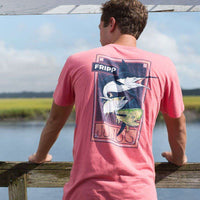 3 Saltwater Fish with Hooks Tee by Fripp Outdoors - Country Club Prep