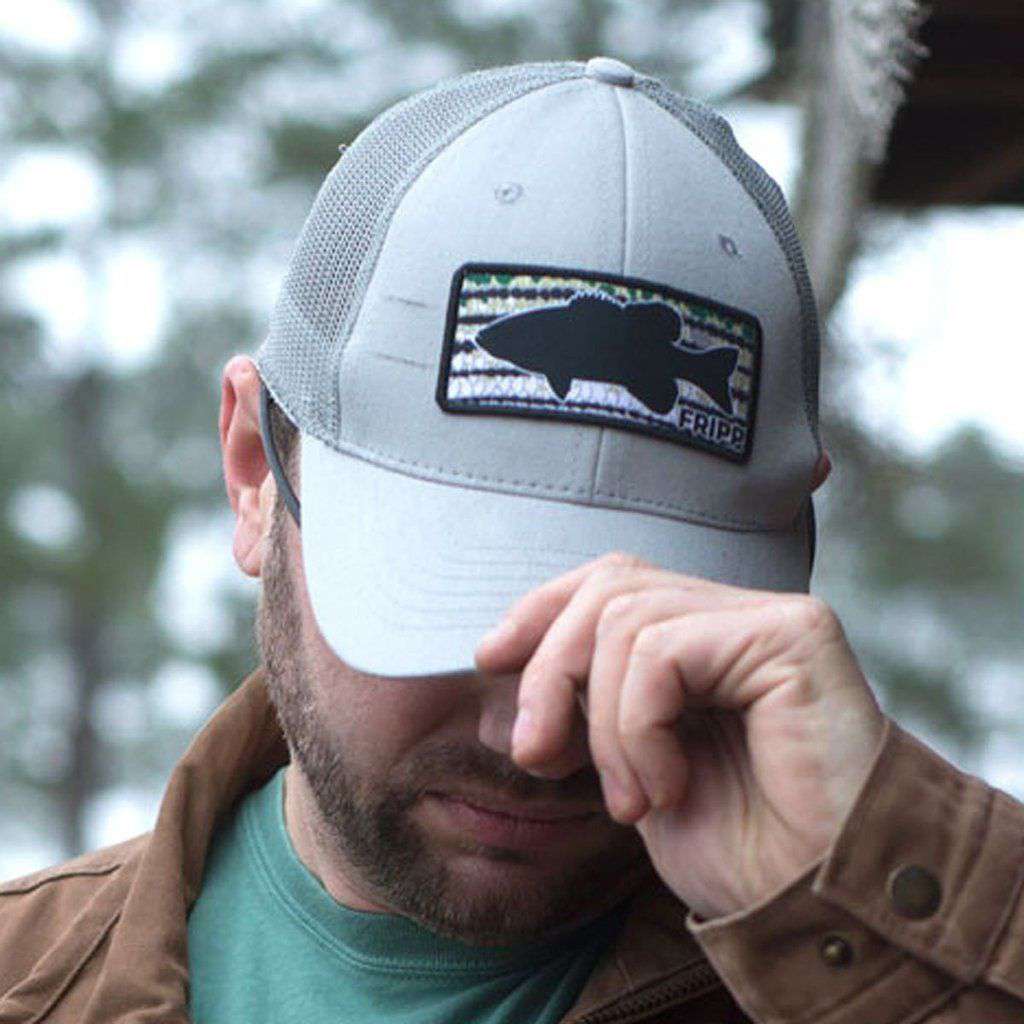 Bass Skin Structured Mesh Back Hat by Fripp Outdoors - Country Club Prep