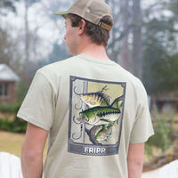 3 Freshwater Fish with Hooks Tee by Fripp Outdoors - Country Club Prep