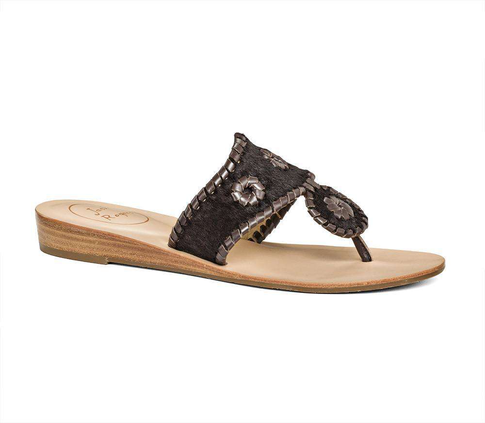 Safari Capri Sandal in Espresso by Jack Rogers - Country Club Prep