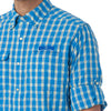 Sailfish Plaid Fishing Shirt in Blue Stream by Southern Tide - Country Club Prep