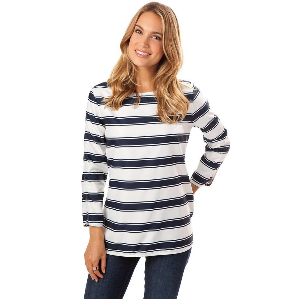 Sailor Stripe Shirt in Nautical Navy by Southern Tide - Country Club Prep
