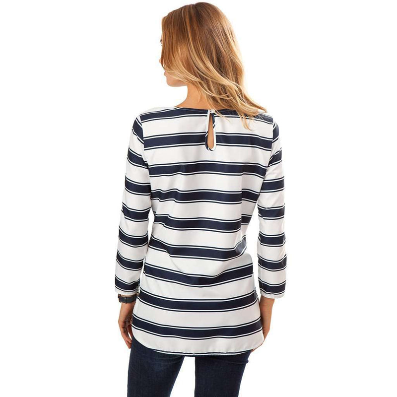 Sailor Stripe Shirt in Nautical Navy by Southern Tide - Country Club Prep