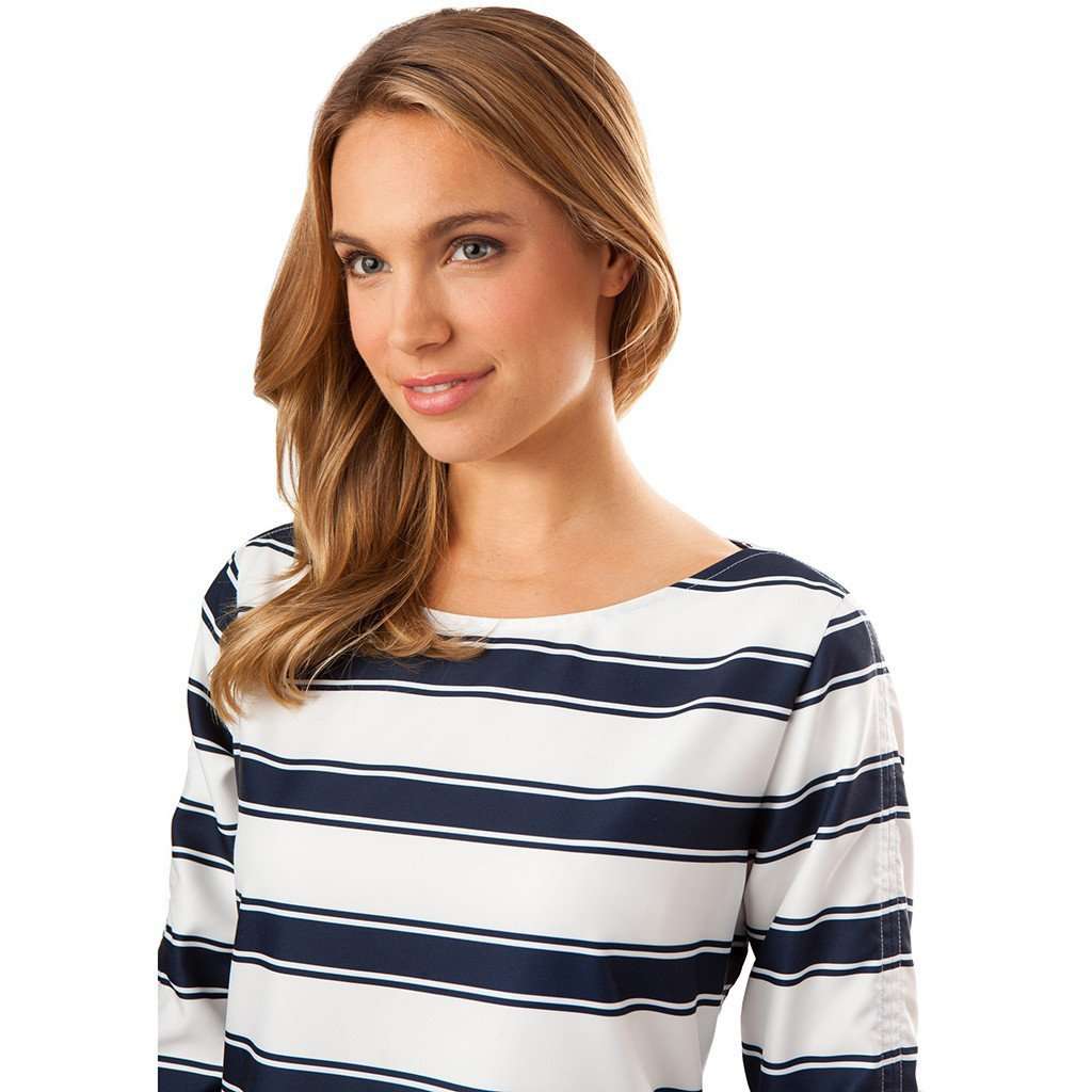 Sailor Stripe Shirt in Nautical Navy by Southern Tide - Country Club Prep