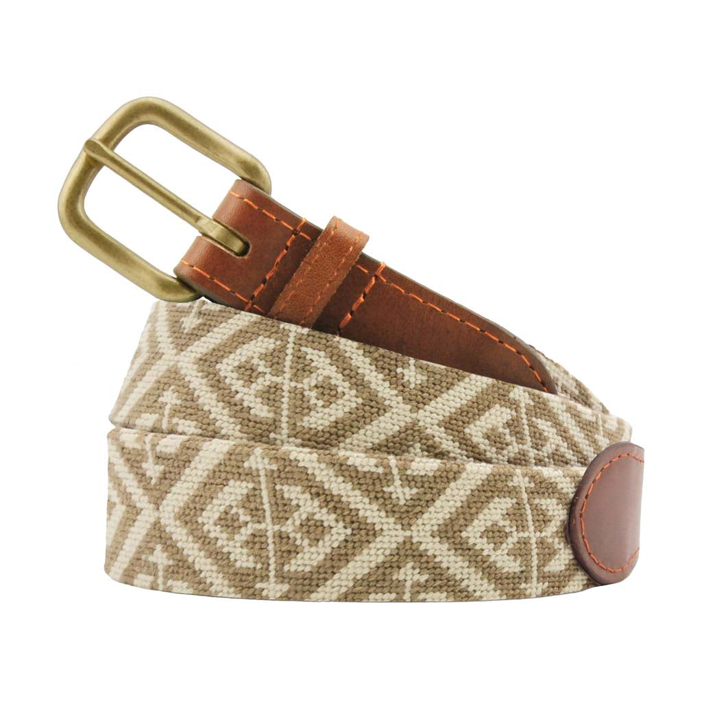 Scarsdale Needlepoint Belt by Smathers & Branson - Country Club Prep