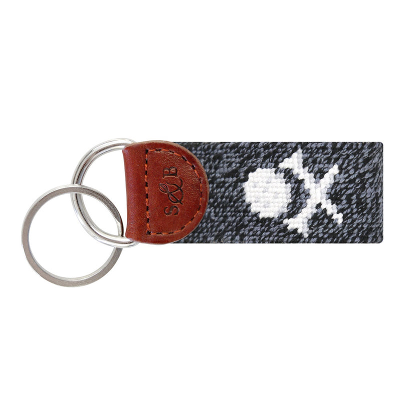 Scratch Golf Needlepoint Key Fob by Smathers & Branson - Country Club Prep