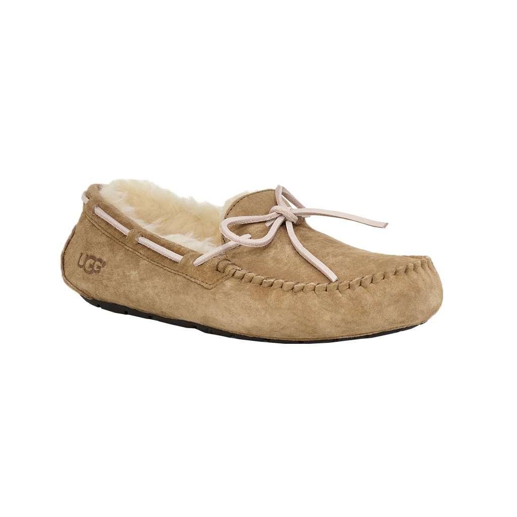 ugg dakota tobacco size 8 Australia Women Moc Suede Tan Moccasin Slippers Shoes, Size:7, making them perfect for both indoor and outdoor use UGG Ladies' Dakota Slipper |