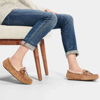 ugg dakota slipper tobacco Ladies' cozy closet staple one that is soft and lightweight enough to wear year UGG Women's Dakota (6 Chestnut)