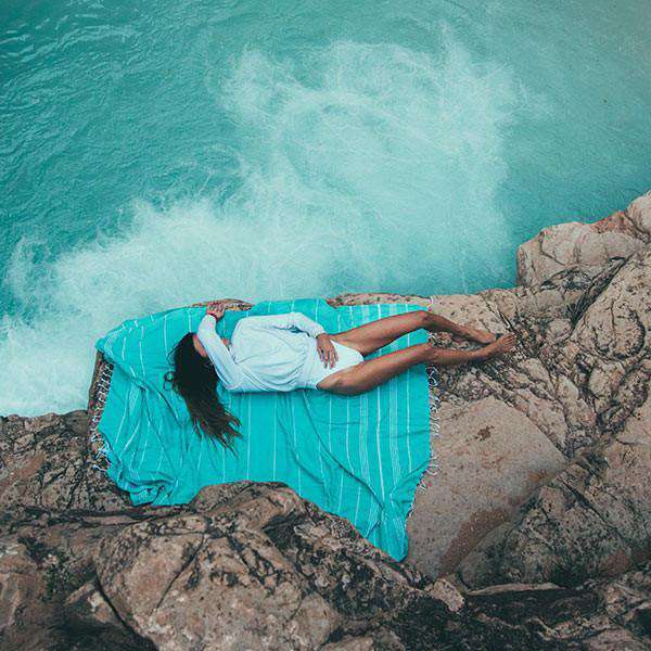 XL Seafoam Towel by Sand Cloud - Country Club Prep