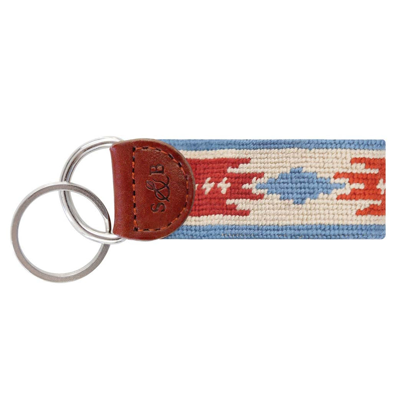 Sedona Needlepoint Key Fob by Smathers & Branson - Country Club Prep