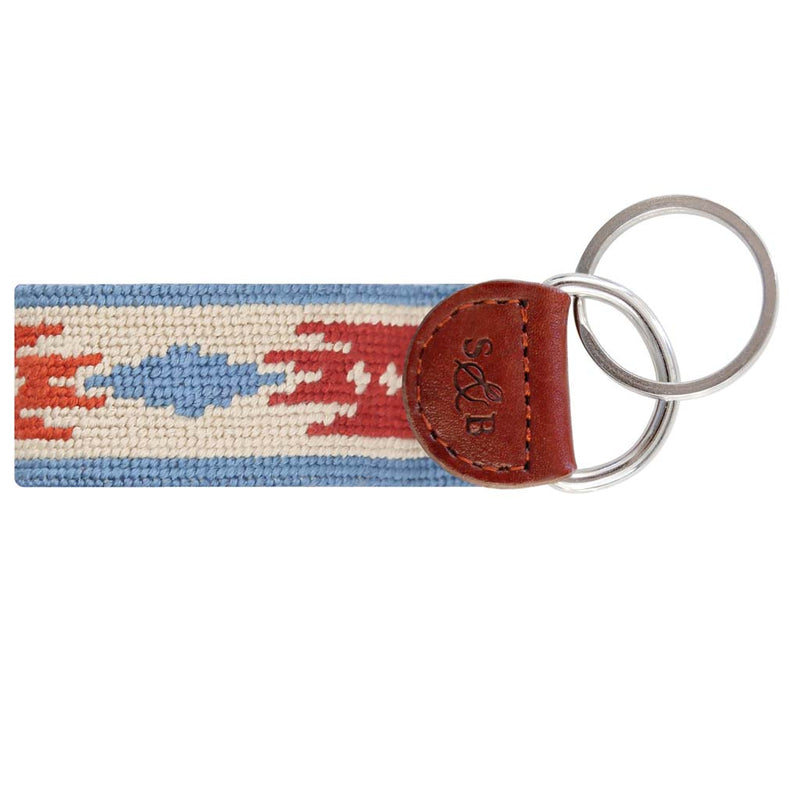 Sedona Needlepoint Key Fob by Smathers & Branson - Country Club Prep