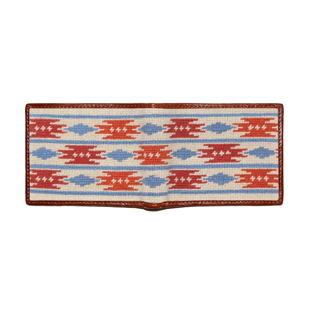 Sedona Needlepoint Bi-Fold Wallet by Smathers & Branson - Country Club Prep