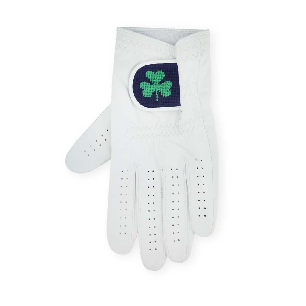 Shamrock Needlepoint Golf Glove by Smathers & Branson - Country Club Prep