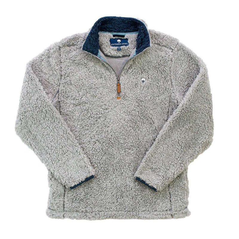 Sherpa Pullover with Pockets in High Rise by The Southern Shirt Co. - Country Club Prep