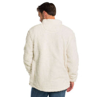 Sherpa Pullover with Pockets in Marshmallow by The Southern Shirt Co. - Country Club Prep