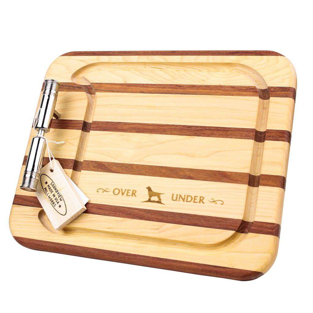 Shotgun Shell Cutting Board by Over Under Clothing - Country Club Prep