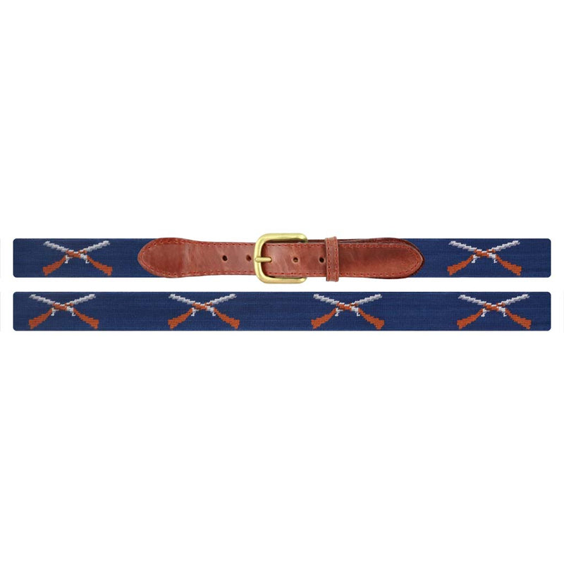 Shotguns Needlepoint Belt by Smathers & Branson - Country Club Prep