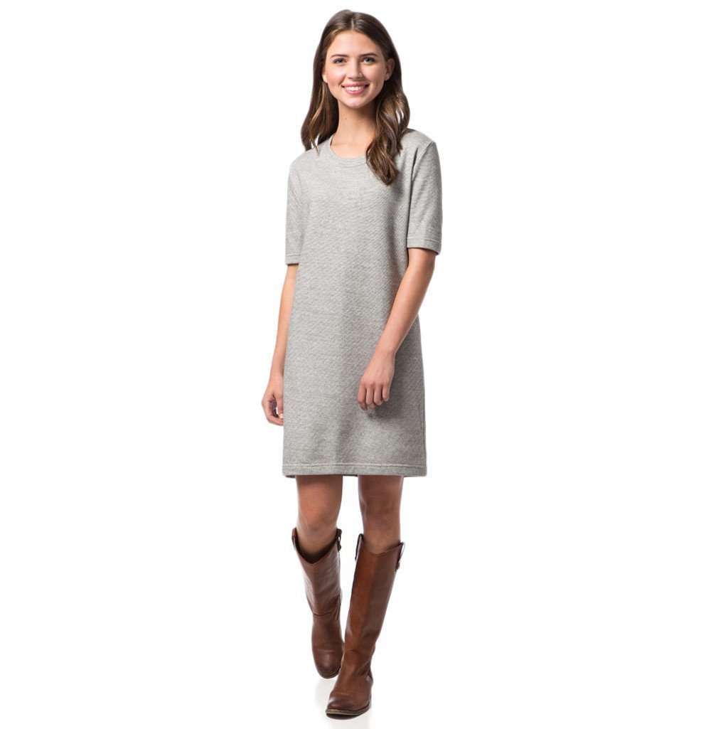 Sophie Tee Dress in Grey by Southern Proper - Country Club Prep