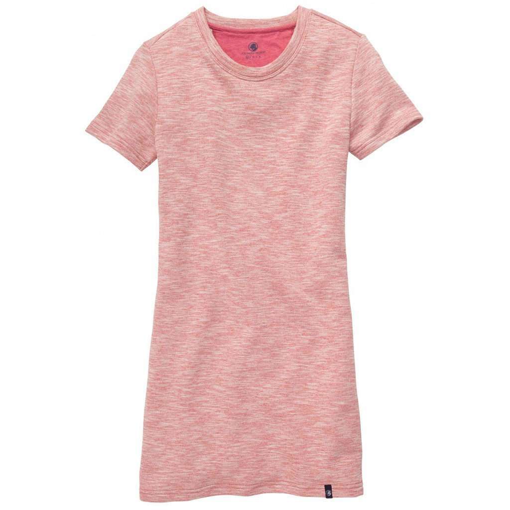 Sophie Tee Dress in Rhubarb Red by Southern Proper - Country Club Prep