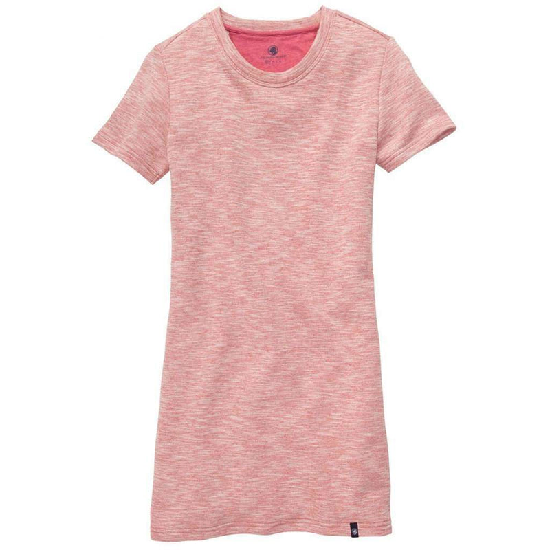 Sophie Tee Dress in Rhubarb Red by Southern Proper - Country Club Prep