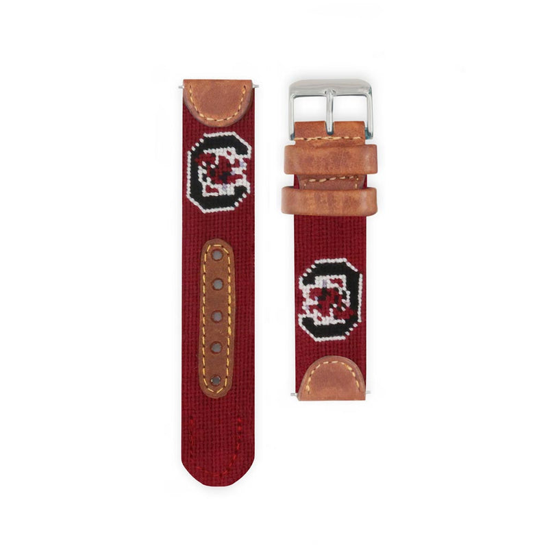 University of South Carolina Needlepoint Watch by Smathers & Branson - Country Club Prep