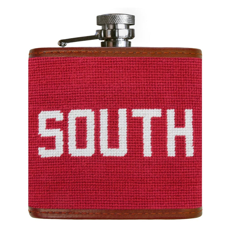South Needlepoint Flask by Smathers & Branson - Country Club Prep