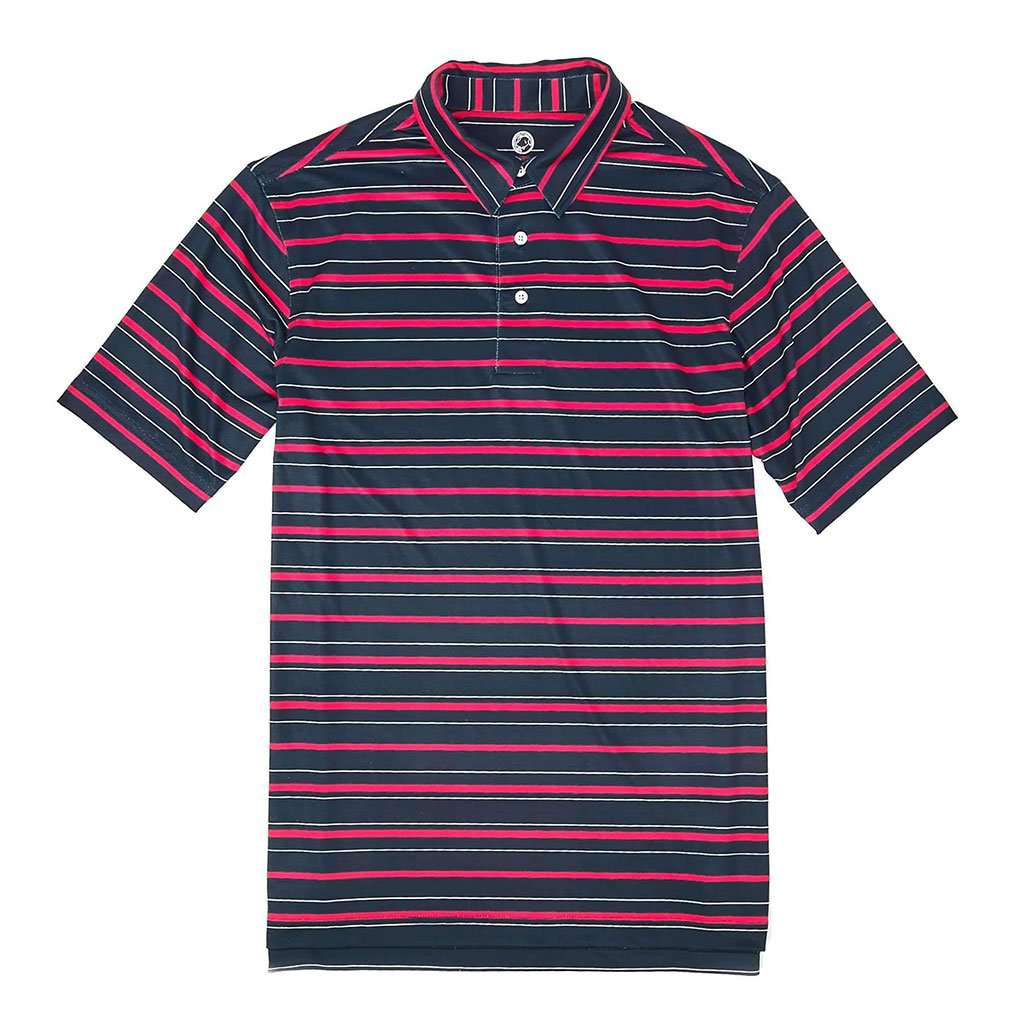 OG Stripe Performance Polo by Southern Proper - Country Club Prep