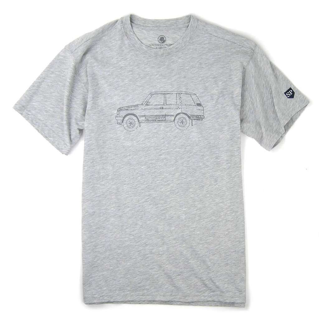 Rover Tee in Heather Grey by Southern Proper - Country Club Prep