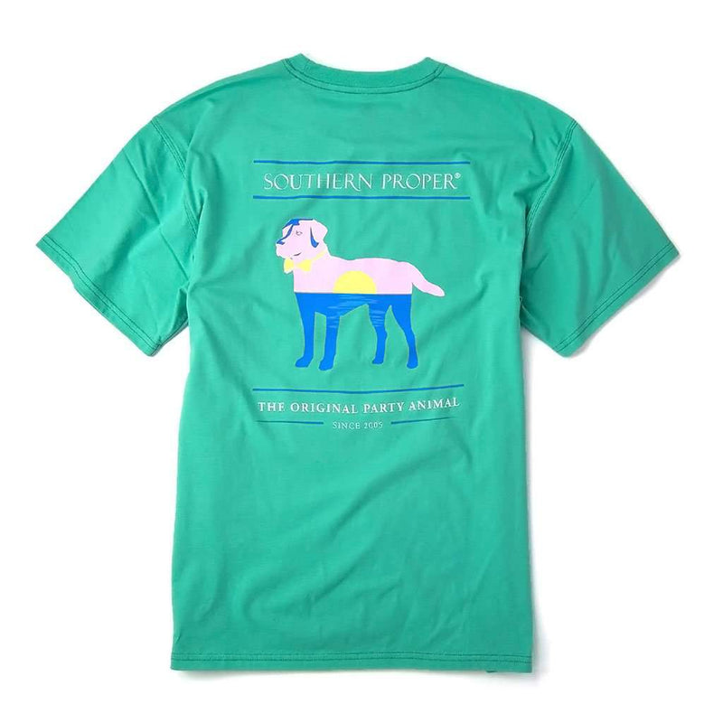 Sunset Party Animal Tee in Old Florida by Southern Proper - Country Club Prep