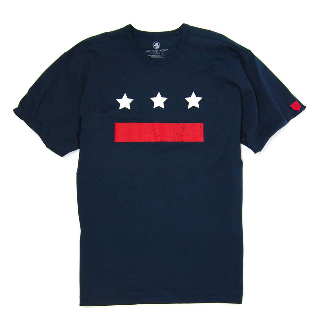 The OG Tee in Blueberry by Southern Proper - Country Club Prep