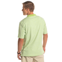 Peabody Stripe Polo in Jade Lime by The Southern Shirt Co.. - Country Club Prep