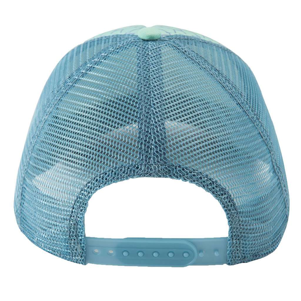 Tarpon Foam Trucker Hat in Grey by Southern Tide - Country Club Prep