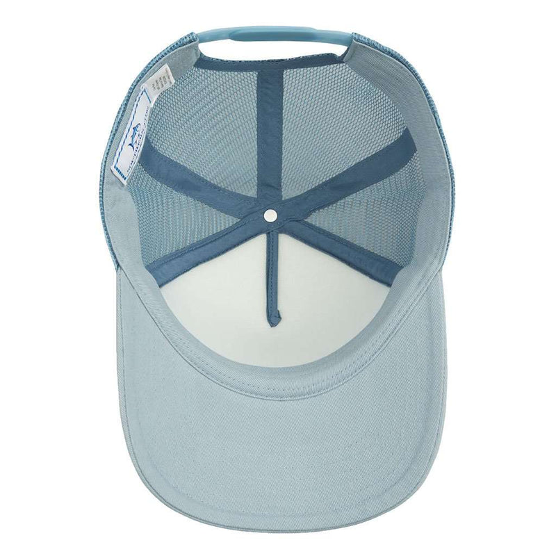 Tarpon Foam Trucker Hat in Grey by Southern Tide - Country Club Prep