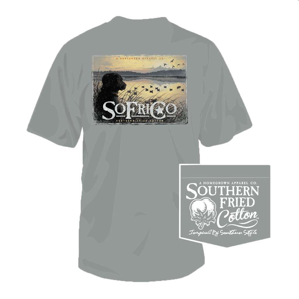 Sunrise in the Blind Tee in Chicken Wire by Southern Fried Cotton - Country Club Prep