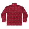 Appalachian Peak Sherpa Pullover in Washed Red and Brown by Southern Marsh - Country Club Prep