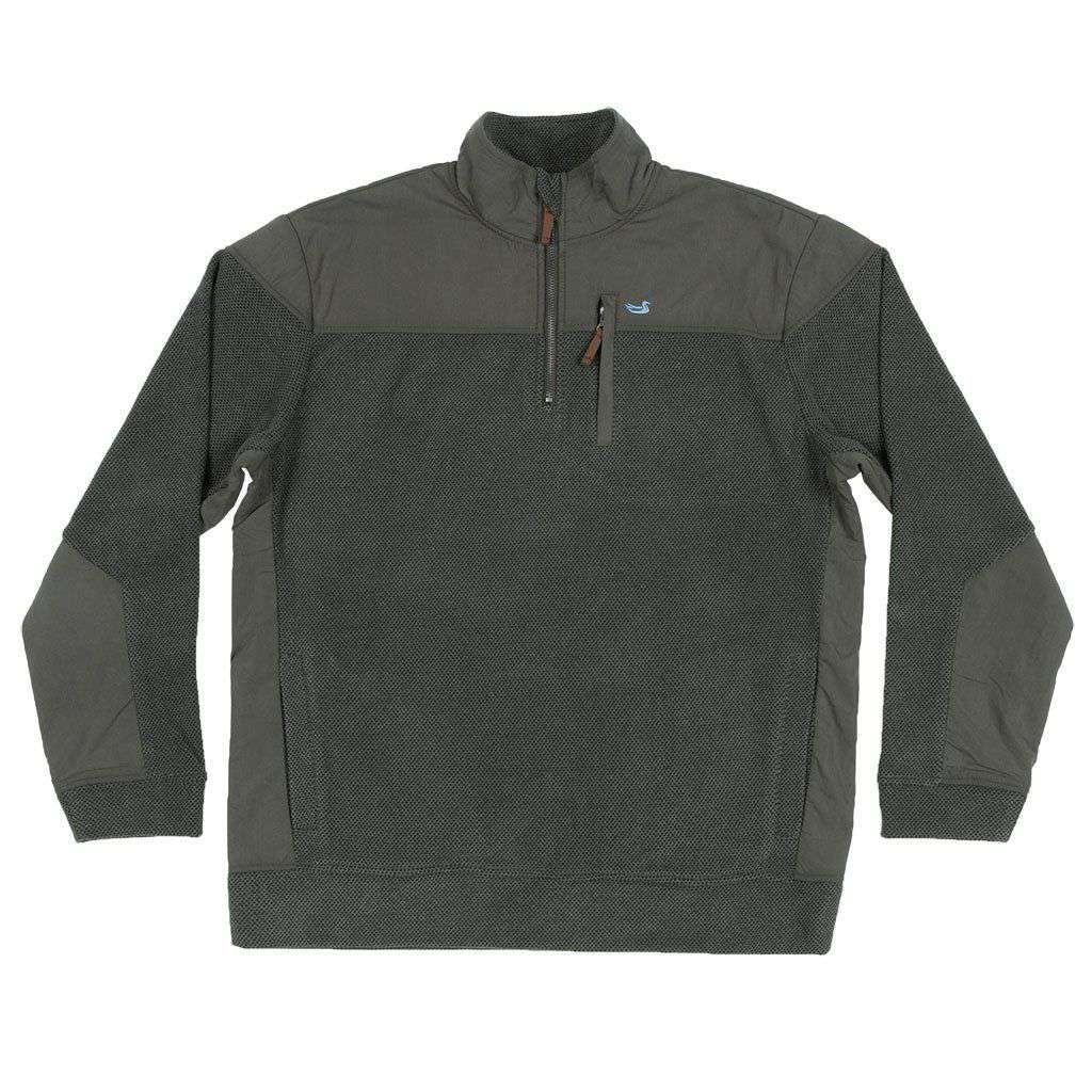 Barton Vintage Pullover in Charcoal Gray by Southern Marsh - Country Club Prep