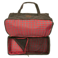 Dewberry Duffel Bag in Dark Brown by Southern Marsh - Country Club Prep
