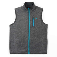 Highland Alpaca Vest in Charcoal Gray by Southern Marsh - Country Club Prep