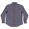 Hindman Flannel in Slate & Mint by Southern Marsh - Country Club Prep