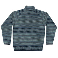 Marrakesh Stripe Pullover in Slate & Sage by Southern Marsh - Country Club Prep