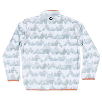 North Basin Pullover in White & Gray by Southern Marsh - Country Club Prep